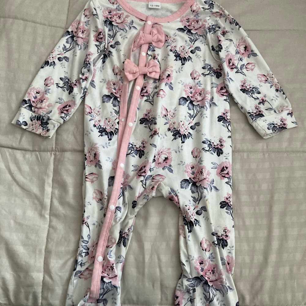 Floral Onesie